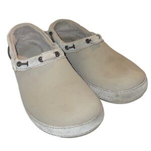 Crocs Surrey Clogs Mushroom Tan Beige Women’s Size 8 *Missing Inserts and Tabs*
